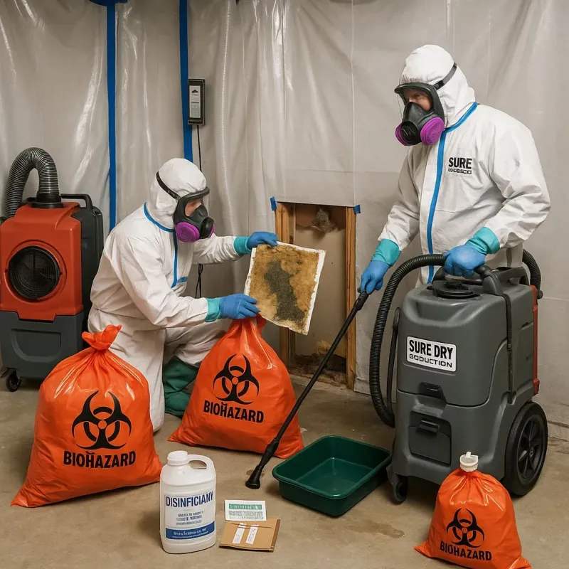Contaminated Water Handling Protocols process in Calhoun County, IL